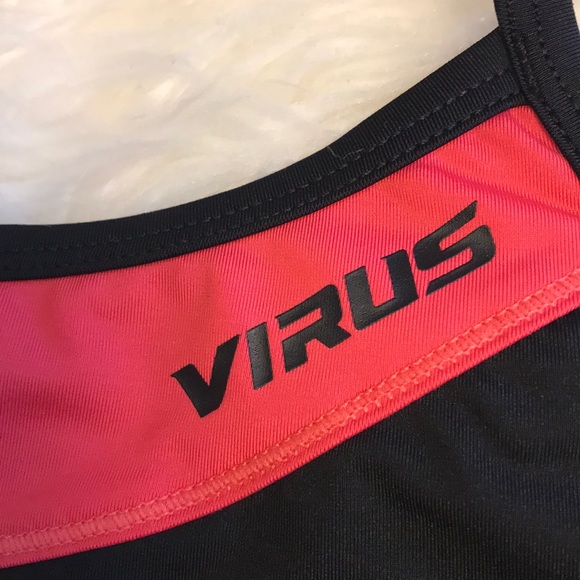 👋Virus Performance Stay Cool Eclipse Sports Bra Size Medium - Picture 5 of 8